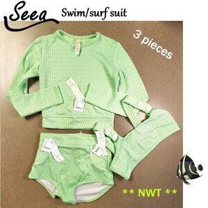 Seea 2-piece swimsuit with additional Rashguard